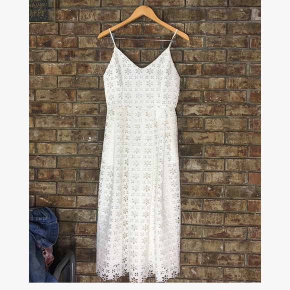 BHLDN Dresses & Skirts - Yumi Kim ever after tea length white lace dress